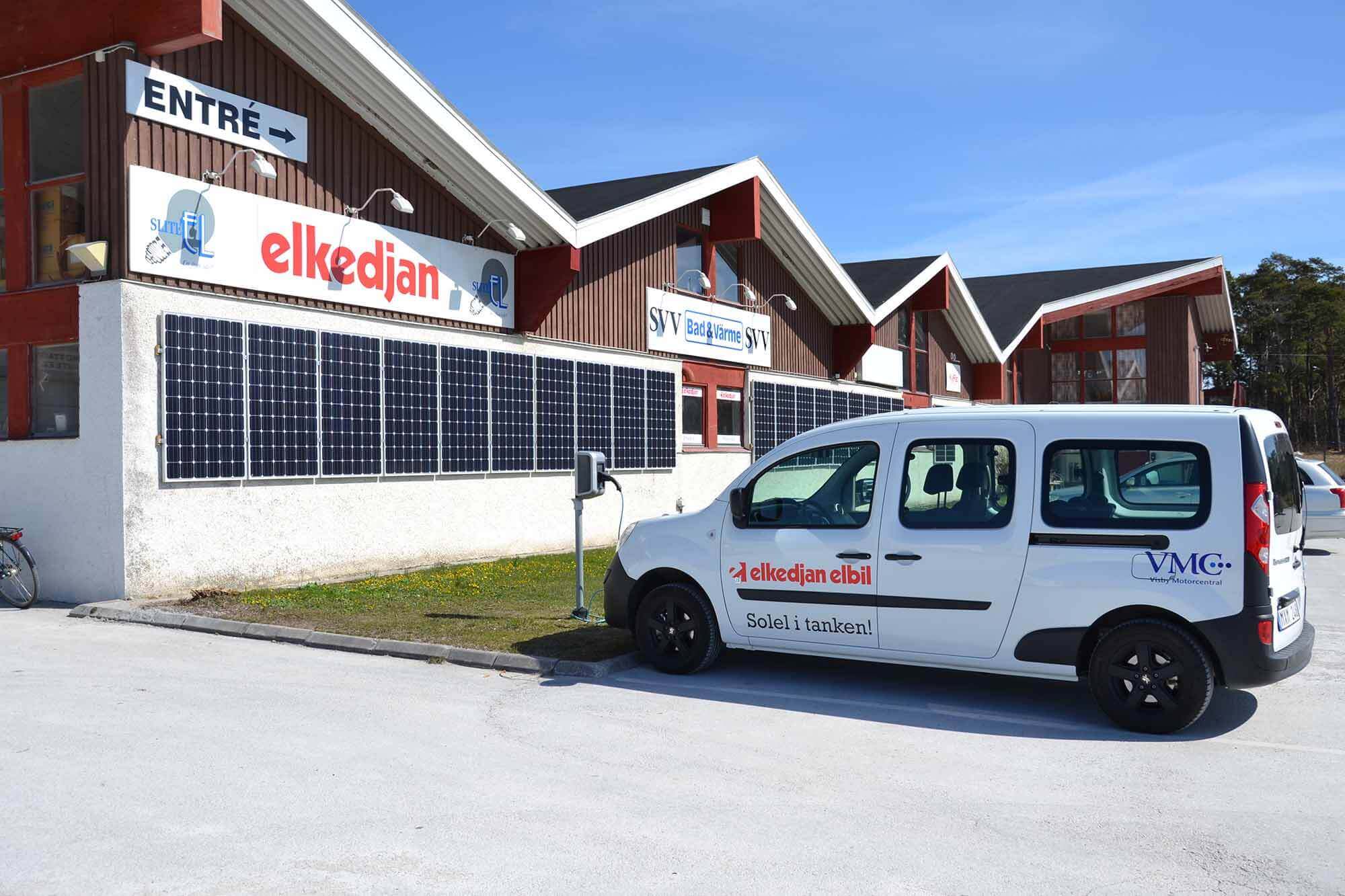Slite El Elkedjan installerar luftvärmepumpar på Gotland