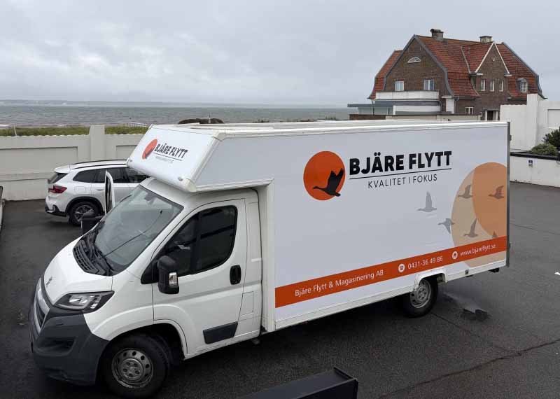 Bjäre Flytt erbjuder företagsflytt i Båstad